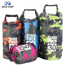 2020 Best PVC Camouflage Waterproof Dry Bag, Outdoor Kayaking Camping Hiking Dry Bags Waterproof Backpack/